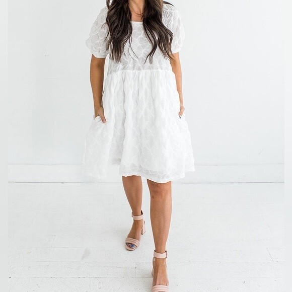 Hayden White Mini Dress - Picture 4 of 14